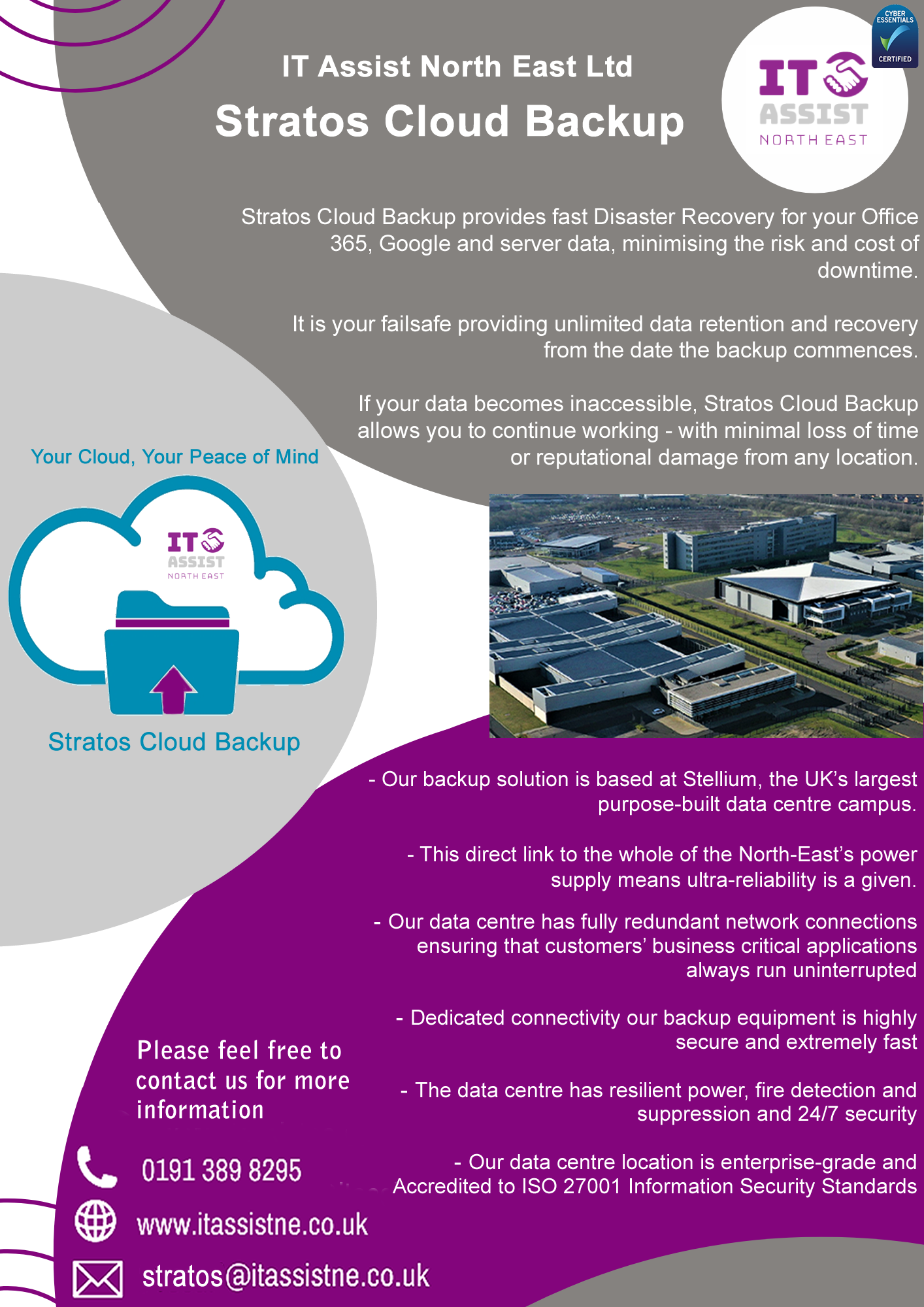 Stratos Cloud Backup